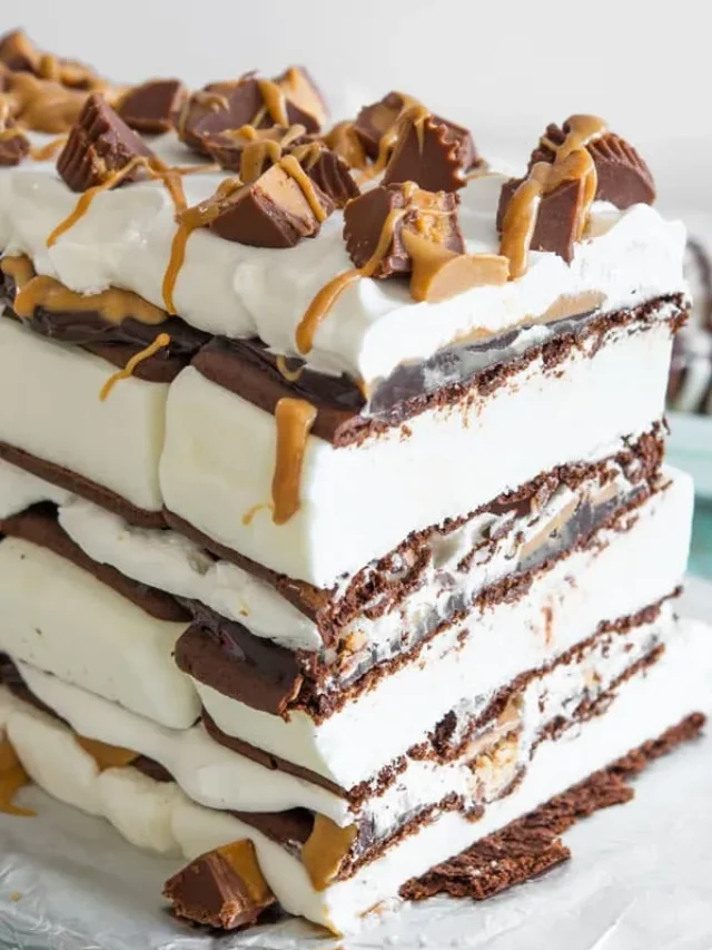 ICE CREAM SANDWICH CAKE RECIPE - First Glimpse of Baby